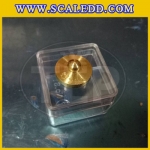 ตุ้มน้ำหนักทองเหลืองมาตรฐาน5g สำหรับสอบเทียบเครื่องชั่งน้ำหนักดิจิตอลทุกชนิด สอบเทียบน้ำหนักชั่งไม่เกิน5g