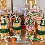 ชุดเครื่องบวชดอกไม้สด ชุดC6 24พย.61 ส่งงานวัดสระเกศฯ