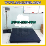 เครื่องชั่งดิจิตอล3000kg รุ่น IDS713 พิกัด 3000kg x 1kg ตาชั่งดิจิตอล3ตัน เครื่องชั่งแบบปริ้นสติ๊กเกอร์ในตัว ขนาดแท่น 200x200cm. ยี่ห้อ SDS รุ่น IDS713