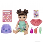 Baby Alive Potty Dance Baby: Talking Baby Doll with Brown Hair