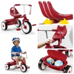 จักรยาน 3 สามล้อแบบพับได้ Radio Flyer Fold 2 Go Trike สีแดง