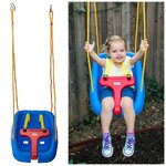 ชิงช้า Little Tikes 2-in-1 Snug 'n Secure Swing Blue