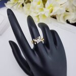 สั่งผลิตเพชรเบลเยี่ยมคัท แหวนแต่งงาน แหวนหมั้น ใส่เที่ยว ออกงาน แหวนทองคำ 18K เพชรแท้ 0.39 กะรัต 2.91 กรัม น้ำ 99 ราคาถูกมาก มีใบรับประกันค่ะ