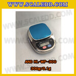 เครื่องชั่งน้ำหนักดิจิตอล300กรัม เครื่องชั่งกันน้ำ300g เครื่องชั่งดิจิตอล300กรัม ตาชั่งกันน้ำ300กรัม พิกัดน้ำหนัก 300g ความละเอียด 0.1g ยี่ห้อ AND รุ่น HL-WP (เครื่องชั่งผ่านตรวจรับรองจากสำนักชั่งตวงวัด)