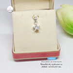 จี้เงินแท้92.5% ประดับเพชร cz รูปดาว กรอบเงินแท้ ขนาดกำลังพอดีไม่เล็ก ไม่ใหญ่ไป มี 2 ขนาดให้เลือกค่ะ เล็กและกลาง (เรือนเงินแท้)