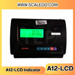 หัวอ่านเครื่องชั่งน้ำหนัก Weighing A12 หัวอ่านเครื่องชั่งตั้งพื้น หัวอ่านตาชั่ง รุ่น A12 LCD อะไหล่หัวอ่านเครื่องชั่ง หน้าจออะไหล่