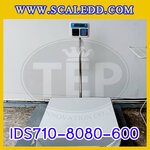 เครื่องชั่งพร้อมปริ้นเตอร์ในตัว พิกัด 600kg รุ่น IDS710 ขนาดแท่น 80x80cm. เครื่องชั่งน้ำหนัก600kg เครื่องชั่งดิจิตอลชั่ง600kg ตาชั่ง600kg ตาชั่งดิจิตอล600kg พิกัดน้ำหนัก 600kg ค่าละเอียด 50g เครื่องชั่งยี่ห้อ SDS