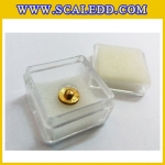 ตุ้มน้ำหนักทองเหลืองมาตรฐาน1g สำหรับสอบเทียบเครื่องชั่งน้ำหนักดิจิตอลทุกชนิด สอบเทียบน้ำหนักชั่งไม่เกิน1g