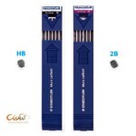 Staedtler Mars Carbon Lead 2mm, Set of 12 leads