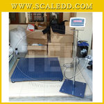 เครื่องชั่งดิจิตอลตั้งพื้น1000kg ขนาดแท่น 1x1 เมตร ตาชั่งดิจิตอล1ตัน เครื่องชั่ง1ตัน พิกัด 1000kg ค่าละเอียด 0.1kg ยี่ห้อ LOCOSC รุ่น LP7516E