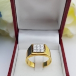 สั่งผลิตเพชรเบลเยี่ยมคัท แหวนแต่งงาน แหวนหมั้น ใส่เที่ยว ออกงาน แหวนทองคำ 18K เพชรแท้ 0.56 กะรัต 8.05 กรัม น้ำ 99 ราคาถูกมาก มีใบรับประกันค่ะ