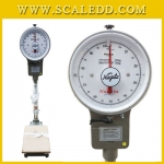 เครื่องชั่งแบบเข็ม100กิโลกรัม ตาชั่งเข็ม100กิโล เครื่องชั่งหน้าปัด 2 หน้า เครื่องชั่งแบบมีล้อ เครื่องชั่งสปริง100kg ละเอียด200g ยี่ห้อ NAGATA รุ่น K-type (เครื่องชั่งผ่านตรวจรับรองจากสำนักชั่งตวงวัด)