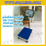 เครื่องชั่งนับชิ้นงาน เครื่องชั่งนับชิ้นงาน60kg เครื่องชั่งน้ำหนัก60kg เครื่องชั่งนับจำนวน60kg ตาชั่งนับจำนวน60kg พิกัด60kg ความละเอียด 5g ขนาดแท่น 30*40cm. ยี่ห้อ TIGER รุ่น TCI-01