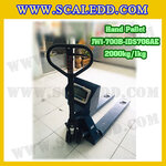 Hand Pallet 2ตัน เครื่องชั่งพาเลท2ตัน เครื่องชั่งพาเลท ตาชั่งแฮนด์พาเลท 2000kg ค่าความละเอียด 1kg ยี่ห้อ JADEVER รุ่น JWI-700B