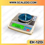 เครื่องชั่งละเอียดสูง ชั่งได้สูงสุด 120 กรัม ค่าละเอียด 0.01 กรัม ยี่ห้อ AND รุ่น EK-120i (เครื่องชั่งผ่านตรวจรับรองจากสำนักชั่งตวงวัด)