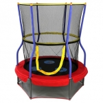 แทรมโพลีน Trampolines 48 In. Round Bouncer with Enclosure Skywalker
