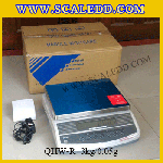 เครื่องชั่งน้ำหนักดิจิตอล พิกัดน้ำหนัก 3กิโลกรัม ยี่ห้อ TSCALE รุ่น QHW ความละเอียด0.05g ทศนิยม2ตำแหน่ง