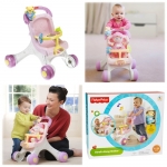 รถผลักเดิน Fisher-Price Brilliant Basics Stroll-Along Walker