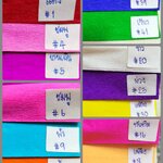 กระดาษย่น ตราดอกไม้แดง