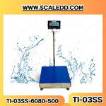 เครื่องชั่งแสตนเลส500กิโลกรัม เครื่องชั่งตั้งพื้นน้ำหนัก500กิโลกรัม ความละเอียด50กรัม ขนาดแท่น 60*80m. ยี่ห้อ TIGER รุ่น TI-03SS