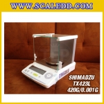 เครื่องชั่ง SHIMADZU รุ่น TX423L เครื่องชั่งญี่ปุ่น เครื่องชั่ง 420 กรัม เครื่องชั่งน้ำหนัก 420 กรัม เครื่องชั่งละเอียดสูง 420 กรัม เครื่องชั่งน้ำหนัก 420 g เครื่องชั่งทศนิยม 3 ตำแหน่ง ตาชั่ง 420 g เครื่องชั่งน้ำหนักดิจิตอลตั้งโต๊ะ 420 g ความละเอียด 0.001