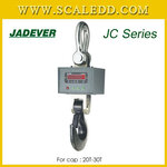 เครื่องชั่งแขวน20ตัน เครื่องชั่งแขวนดิจิตอล20ตัน เครื่องชั่งดิจิตอลแบบแขวน ตาชั่งแขวน20ตัน พิกัดน้ำหนัก 20ตัน ความละเอียด 10กิโลกรัม ยี่ห้อ JADEVER รุ่น JC (เครื่องชั่งผ่านตรวจรับรองจากสำนักชั่งตวงวัด)