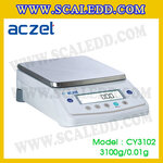 เครื่องชั่ง aczet CY3102 precision balance 3100gx0.01g เครื่องชั่งทศนิยม 2 ตำแหน่ง เครื่องชั่งละเอียดสูง3100g เครื่องชั่งน้ำหนัก3100g พิกัด 3100g ค่าละเอียด 0.01g เครื่องชั่งยี่ห้อ Aczet รุ่น CY3102
