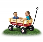รถเข็นวาก้อน Radio Flyer All-Terrain Steel and Wood Wagon