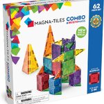 MAGNA-TILES 62-Piece Magnetic Construction Set