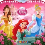 ชุดหนังสือนิทานการ์ตูน เจ้าหญิงดิสนีย์ 3 เล่ม / My Little Library : Disney Princess ( 3 board books)