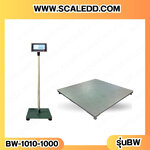 เครื่องชั่งน้ำหนักดิจิตอลแบบวางพื้น พิกัดน้ำหนัก 1000 กิโลกรัม ความละเอียด100g ขนาดแท่นชั่ง100*100cm ยี่ห้อ TSCALE รุ่น BW