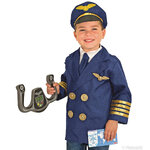 Melissa & Doug รุ่น Pilot Role Play Costume ชุดแฟนซีชุดนักบิน