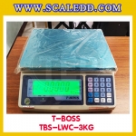 เครื่องชั่งน้ำหนักดิจิตอล3กิโลกรัม ความละเอียด0.1g ยี่ห้อ TBOSS รุ่น TBS-CW (เครื่องชั่งผ่านตรวจรับรองจากสำนักชั่งตวงวัด)