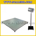 เครื่องชั่ง1ตัน เครื่องชั่งน้ำหนักดิจิตอล1ตัน เครื่องชั่งแบบวางพื้น1000กิโลกรัม ตาชั่ง1ตัน พิกัด 1000kg ความละเอียด 0.1kg รุ่น T7 ขนาดแท่น FW 100*100cm.