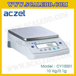 เครื่องชั่ง aczet CY10001 precision balance 10kgx0.1g เครื่องชั่งทศนิยม 1 ตำแหน่ง เครื่องชั่งละเอียดสูง10kg เครื่องชั่งน้ำหนัก10kg พิกัด 10kg ค่าละเอียด 0.1g เครื่องชั่งยี่ห้อ Aczet รุ่น CY10001