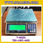 เครื่องชั่งน้ำหนักดิจิตอล6กิโลกรัม ความละเอียด0.2g ยี่ห้อ TBOSS รุ่น TBS-CW (เครื่องชั่งผ่านตรวจรับรองจากสำนักชั่งตวงวัด)