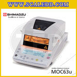 เครื่องชั่งน้ำหนักดิจิตอลตั้งโต๊ะ ยี่ห้อ SHIMADZU รุ่น MOC63u เครื่องชั่งความละเอียดสูง เครื่องชั่งทศนิยม 3 ตำแหน่ง พิกัดน้ำหนัก 60 กรัม ความละเอียด 0.001g