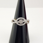 สั่งผลิตเพชรเบลเยี่ยมคัท แหวนแต่งงาน แหวนหมั้น ใส่เที่ยว ออกงาน แหวนทองคำ 18K เพชรแท้ 0.62 กะรัต 4.70 กรัม น้ำ 99 ราคาถูกมาก มีใบรับประกันค่ะ