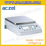 เครื่องชั่ง aczet CY8101 precision balance 8100gx0.1g เครื่องชั่งทศนิยม 1 ตำแหน่ง เครื่องชั่งละเอียดสูง8100g เครื่องชั่งน้ำหนัก8100g พิกัด 8100g ค่าละเอียด 0.1g เครื่องชั่งยี่ห้อ Aczet รุ่น CY8101