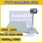 เครื่องชั่งนับชิ้นงาน เครื่องชั่งนับชิ้นงาน1ตัน เครื่องชั่งน้ำหนัก1ตัน เครื่องชั่งนับจำนวน1ตัน ตาชั่งนับจำนวน1ตัน พิกัด1ตัน ความละเอียด 100g ขนาดแท่น 200*200cm. ยี่ห้อ TIGER รุ่น TCI-01