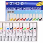 ชุดสีน้ำ Sakura 5ml 12สี