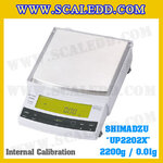 เครื่องชั่งดิจิตอล ทศนิยม 2 ตำแหน่ง รุ่น UP2202X พิกัด2200gx0.01g เครื่องชั่งละเอียดสูง2200g เครื่องชั่งน้ำหนัก2200g ตาชั่ง2200กรัม พิกัดน้ำหนัก 2200g ความละเอียด 0.01g ยี่ห้อ SHIMADZU รุ่น UP2202X