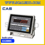 หัวอ่านเครื่องชั่งน้ำหนักสแตนเลส จอแสดงน้ำหนัก กันน้ำได้ หน้าจอเครื่องชั่งสแตนเลส อะไหล่เครื่องชั่งสแตนเลส อะไหล่หัวอ่านเครื่องชั่ง จอแสดงผลเครื่องชั่งสแตนเลส สามารถเชื่อมต่อคอมพิวเตอร์และปริ้นเตอร์เพื่อเก็บเป็นข้อมูลได้เป็นอย่างดี ยี่ห้อ CAS รุ่น CI200S