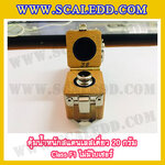 ตุ้มน้ำหนักสแตนเลสเดี่ยวมาตรฐาน20g Class F1 (ไม่มีใบเซอร์ฯ) ตุ้มสแตนเลส20กรัม พร้อมกล่องไม้บุกำมะหยี่ ถุงมือ สำหรับสอบเทียบน้ำหนักชั่งไม่เกิน20g