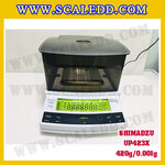 เครื่องชั่งดิจิตอล ทศนิยม 3 ตำแหน่ง รุ่น UP423X 420gx0.001g เครื่องชั่งละเอียดสูง420g เครื่องชั่งน้ำหนัก420g ตาชั่ง420กรัม พิกัดน้ำหนัก 420g ความละเอียด 0.001g ยี่ห้อ SHIMADZU รุ่น UP423X