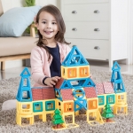 ตัวต่อแม่เหล็ก MAGFORMERS Village Set (110 ชิ้น)