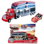 Disney/Pixar Cars Mack Dip & Dunk Trailer with Lightning McQueen