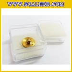 ตุ้มน้ำหนักทองเหลืองมาตรฐาน2g สำหรับสอบเทียบเครื่องชั่งน้ำหนักดิจิตอลทุกชนิด สอบเทียบน้ำหนักชั่งไม่เกิน2g