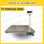 เครื่องชั่งดิจิตอล1000kg เครื่องชั่ง1ตัน ตาชั่งดิจิตอล1000kg ขนาดแท่น 150x150 พิกัด 1000kg ค่าละเอียด 0.1kg รุ่น T7-LCD