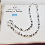 สร้อยคอเงินแท้ 92.5% สร้อยสำหรับเด็ก ลายรี (งานไทย) ความหนา 2.0 มิล